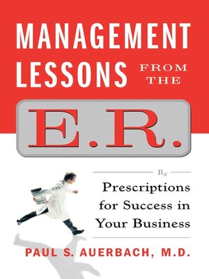 cover image of Management Lessons from the E.R.